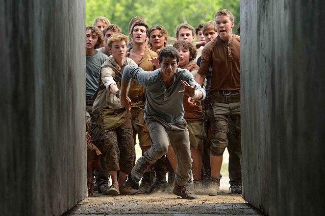 The Maze Runner - Photos - Thomas Brodie-Sangster, Cazi Greene, Dylan O'Brien, Blake Cooper, Will Poulter
