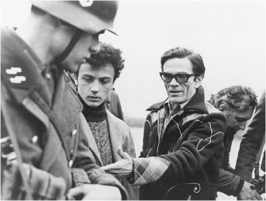 Saló aneb 120 dnů sodomy - Z natáčení - Pier Paolo Pasolini