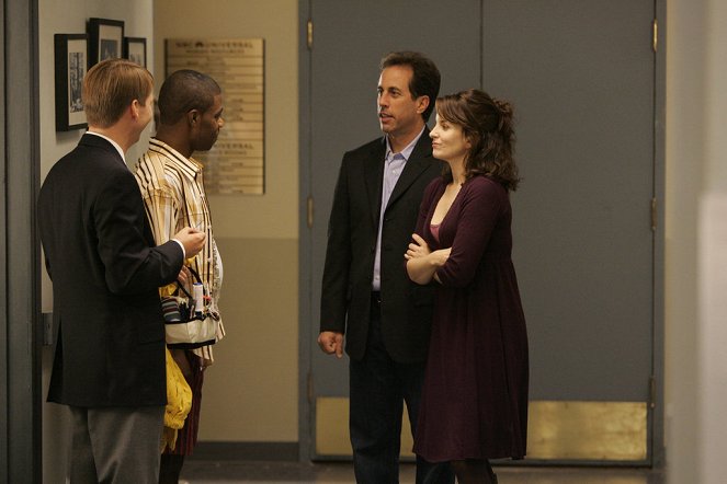 30 Rock - Season 2 - SeinfeldVision - Photos - Tracy Morgan, Jerry Seinfeld, Tina Fey