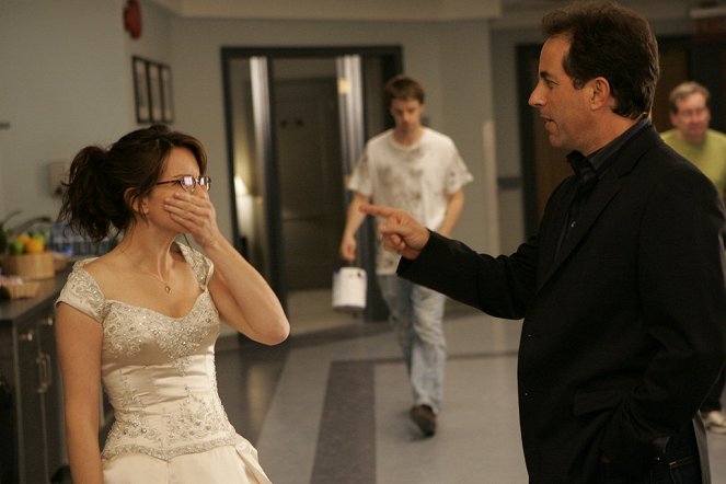 30 Rock - Season 2 - SeinfeldVision - Photos - Tina Fey, Jerry Seinfeld