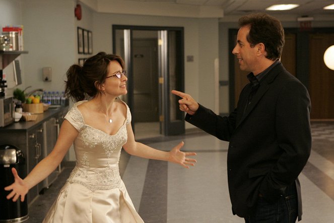 30 Rock - SeinfeldVision - Photos - Tina Fey, Jerry Seinfeld