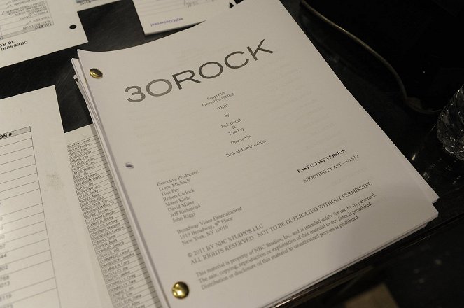 30 Rock - Live from Studio 6H - Making of