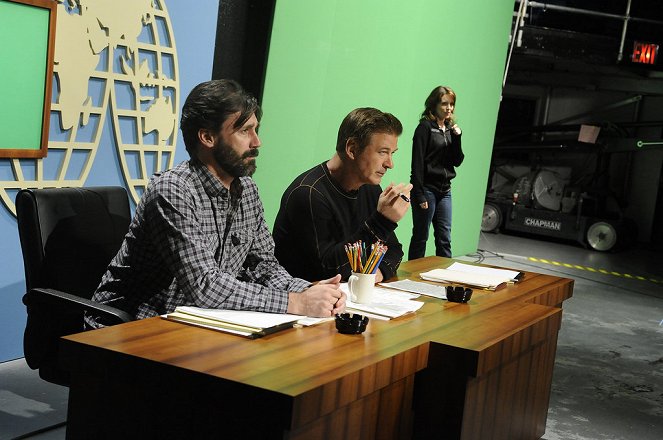30 Rock - Season 6 - Die letzte Liveshow - Dreharbeiten - Jon Hamm, Alec Baldwin, Tina Fey