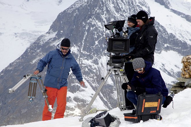 La Glace et le ciel - Tournage