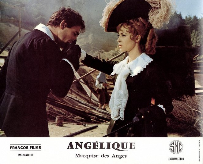 Angélique, marquise des anges - Lobby karty - Robert Hossein, Michèle Mercier