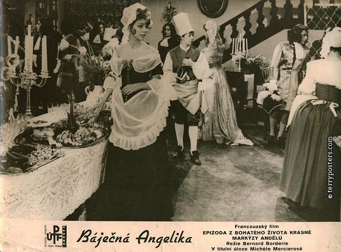 Angélique, 2. Teil - Lobbykarten - Michèle Mercier