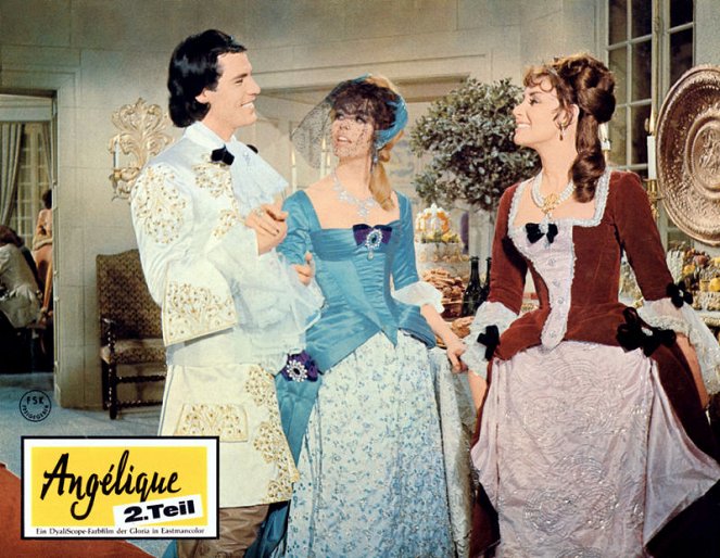 Angelique: The Road to Versailles - Lobby Cards - Claude Giraud, Michèle Mercier