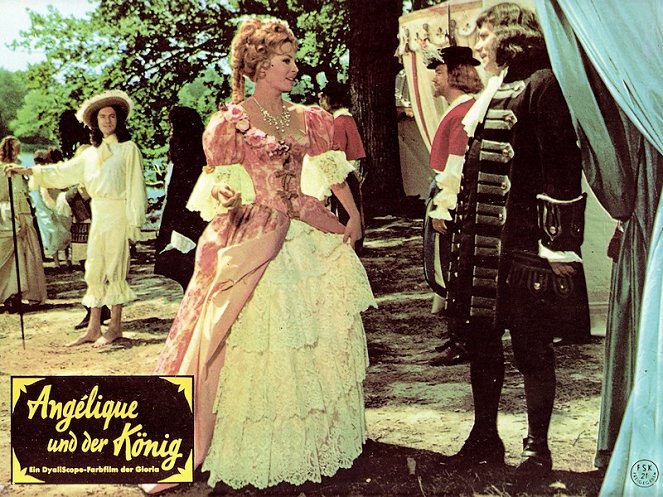 Angelika i król - Lobby karty - Michèle Mercier