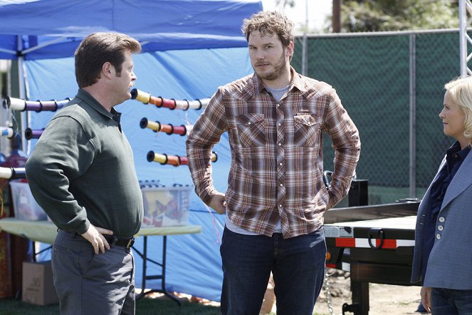 Parks and Recreation - Freddy Spaghetti - De la película - Nick Offerman, Chris Pratt