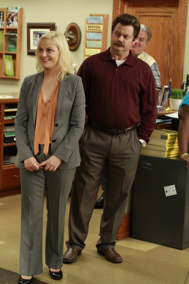 Parks and Recreation - I'm Leslie Knope - Photos - Amy Poehler, Nick Offerman