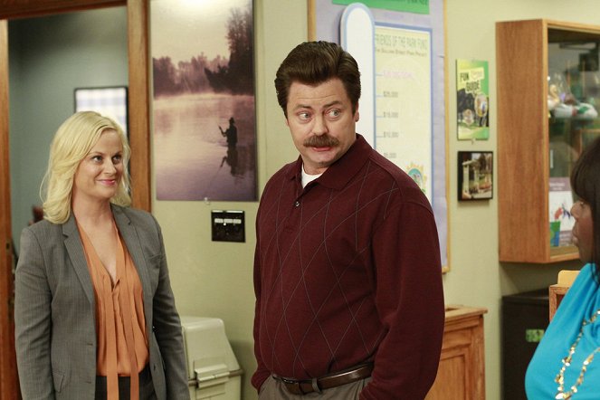Parks and Recreation - I'm Leslie Knope - Photos - Amy Poehler, Nick Offerman