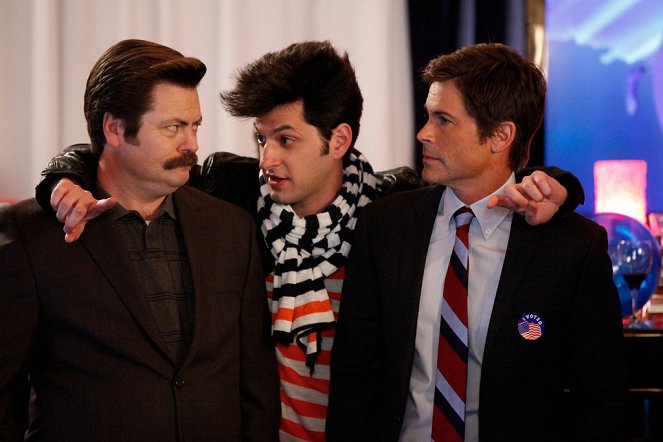 Parks and Recreation - Win, Lose, or Draw - Filmfotók - Nick Offerman, Rob Lowe