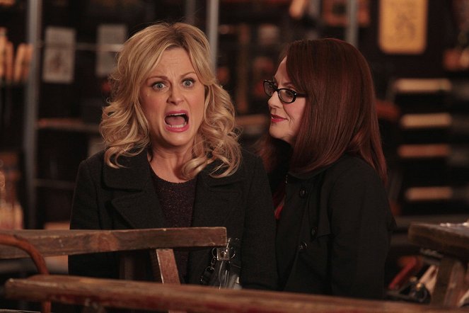 Parks and Recreation - Ron and Diane - Photos - Amy Poehler, Megan Mullally