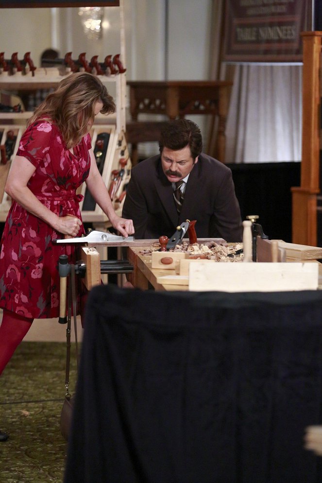 Parks and Recreation - Ron and Diane - Photos - Nick Offerman