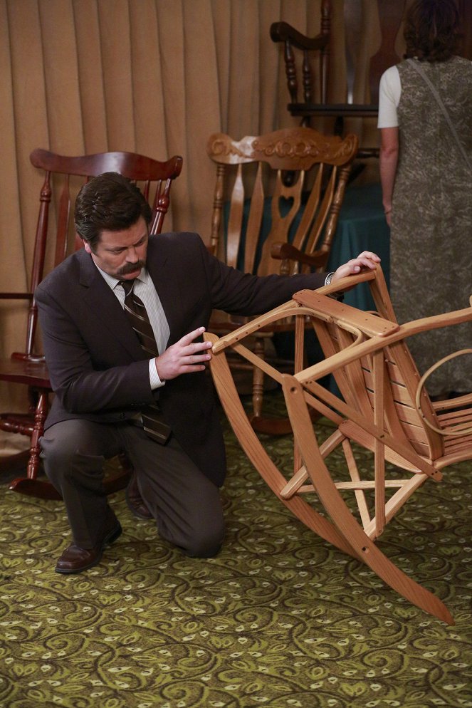 Parks and Recreation - Ron and Diane - Do filme - Nick Offerman
