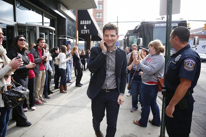 Parks and Recreation - Teuf, teuf - Tournage - Adam Scott