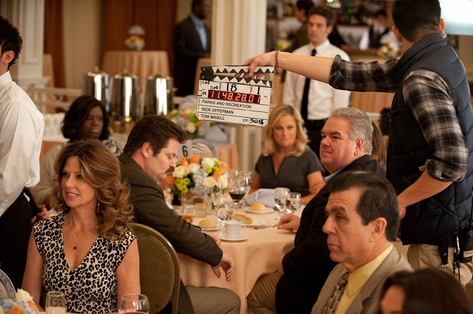 Parks and Recreation - Correspondents' Lunch - Making of - Mo Collins, Nick Offerman, Jim O’Heir