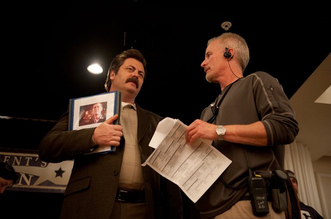 Parks and Recreation - Piratage - Tournage - Nick Offerman