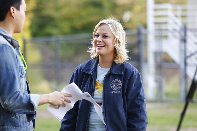 Parks and Recreation - Caries contre fluor - Tournage - Amy Poehler