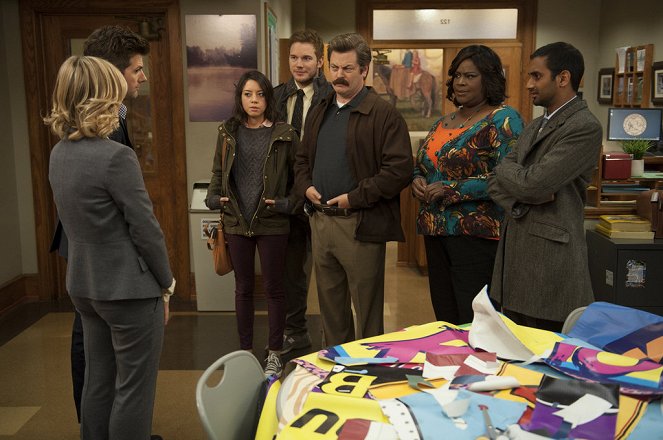 Parks and Recreation - Second Chunce - Photos - Adam Scott, Aubrey Plaza, Chris Pratt, Nick Offerman, Retta, Aziz Ansari