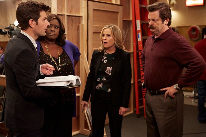 Parks and Recreation - Gryzzlbox - Van film - Adam Scott, Retta, Amy Poehler, Nick Offerman