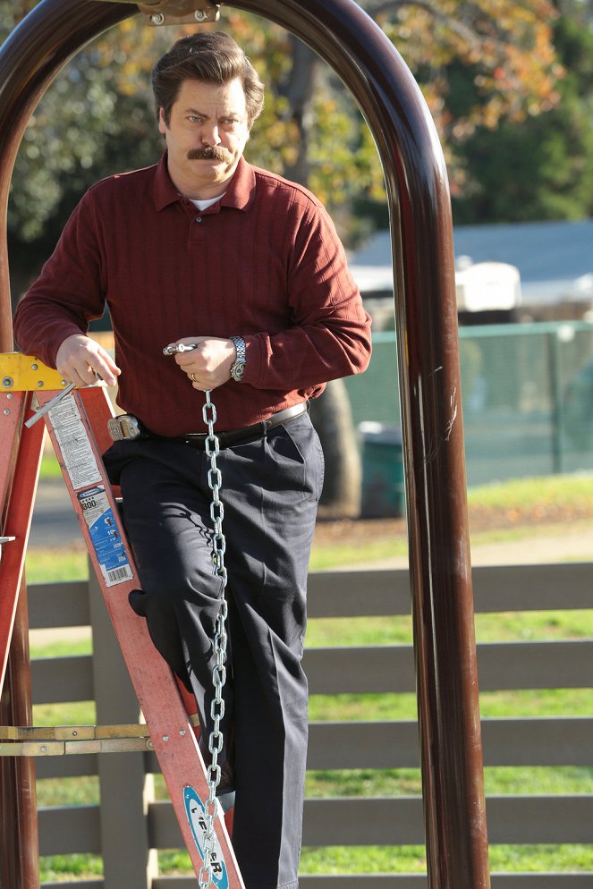 Parks and Recreation - Season 7 - One Last Ride: Part 1 - Photos - Nick Offerman