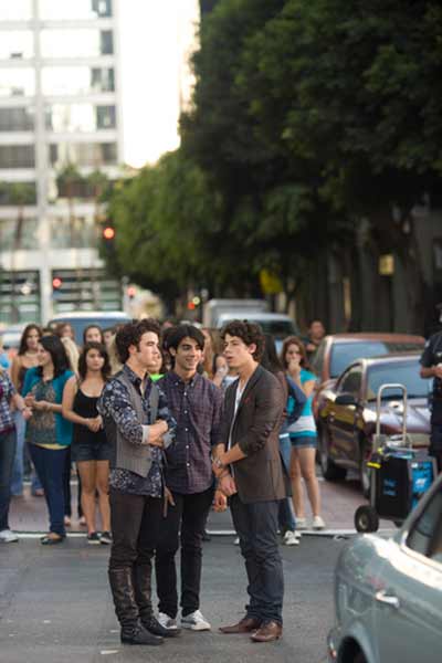 Jonas Brothers - Das ultimative 3D Konzerterlebnis - Filmfotos - Kevin Jonas, Joe Jonas, Nick Jonas