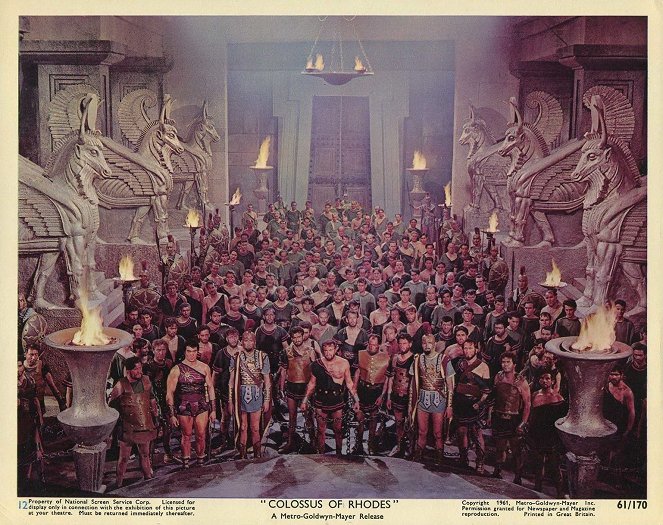 The Colossus of Rhodes - Lobby Cards