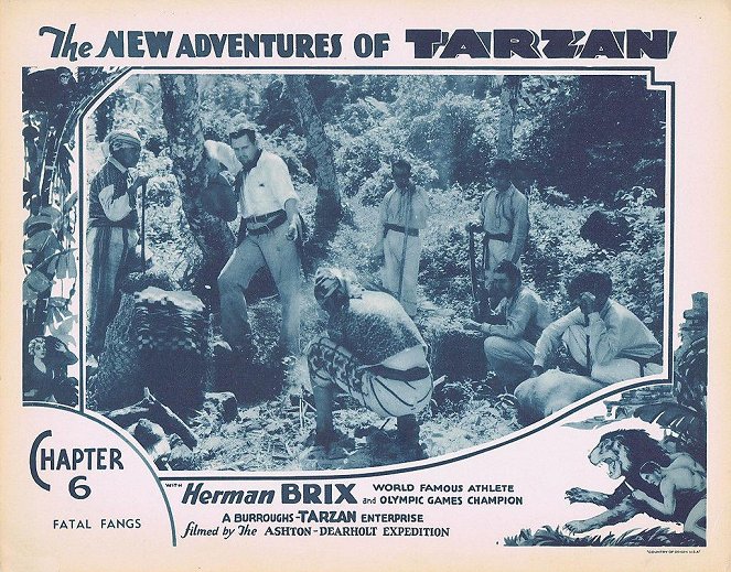The New Adventures of Tarzan - Lobbykarten