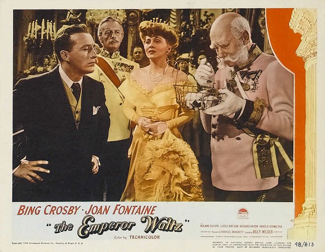 The Emperor Waltz - Cartões lobby - Bing Crosby