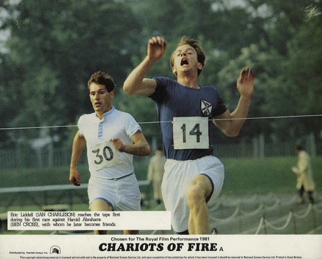 Chariots of Fire - Lobby Cards - Ben Cross, Ian Charleson