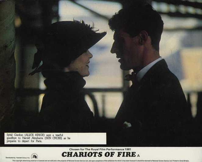 Chariots of Fire - Lobby Cards - Alice Krige, Ben Cross