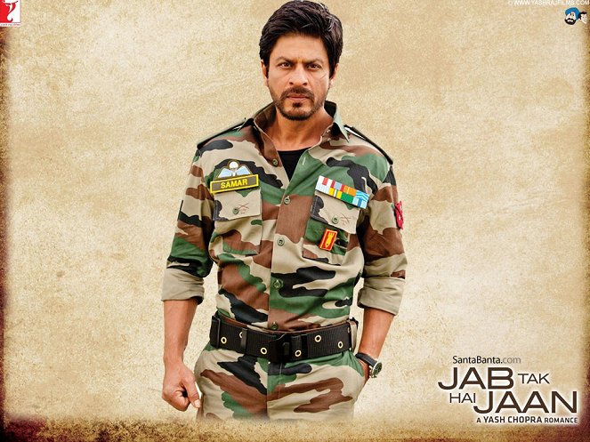 Jab Tak Hai Jaan - Lobbykaarten - Shahrukh Khan