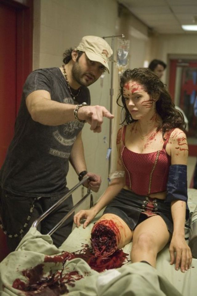 Planet Terror - Del rodaje - Rose McGowan