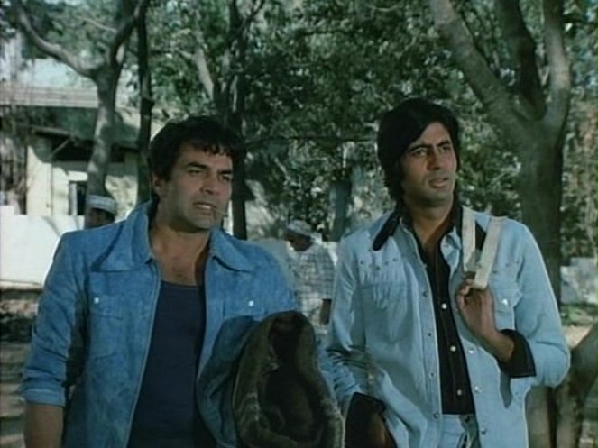 Sholay - Van film - Dharmendra, Amitabh Bachchan