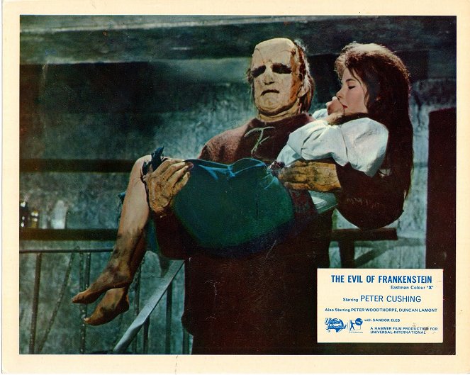 The Evil of Frankenstein - Lobby karty - Kiwi Kingston, Katy Wild