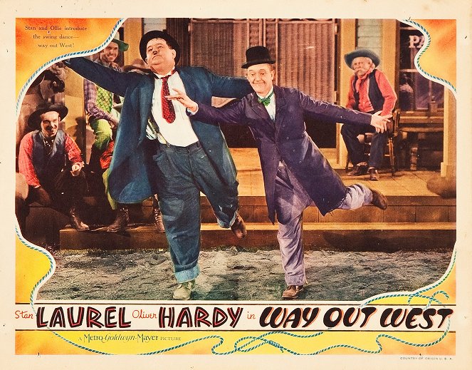 Laurel y Hardy en el Oeste - Fotocromos