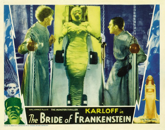 Bride of Frankenstein - Lobbykaarten