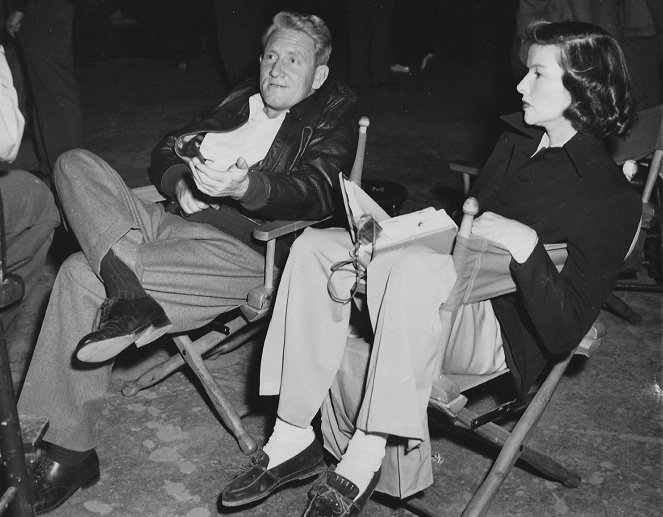 Der beste Mann - Dreharbeiten - Spencer Tracy, Katharine Hepburn