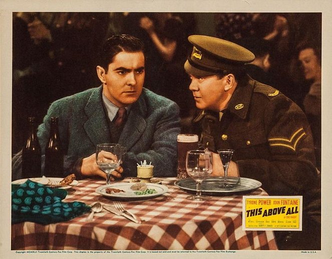 This Above All - Fotosky - Tyrone Power, Thomas Mitchell