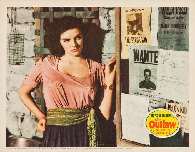 The Outlaw - Lobby karty - Jane Russell
