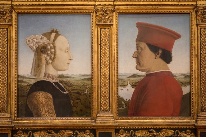 Florencie a galerie Uffizi - Z filmu