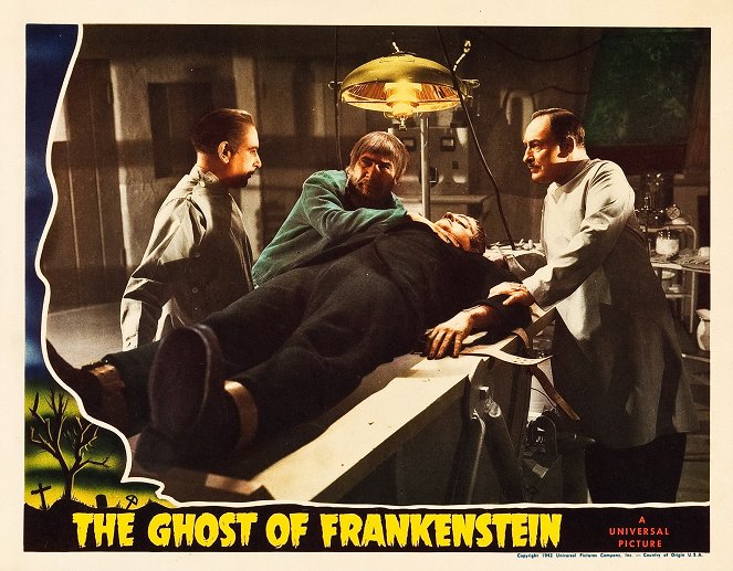 The Ghost of Frankenstein - Lobby karty