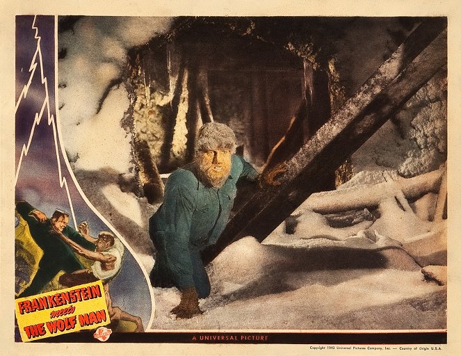 Frankenstein Meets the Wolf Man - Lobby Cards - Lon Chaney Jr.