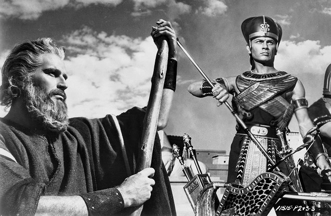 The Ten Commandments - Promo - Charlton Heston, Yul Brynner
