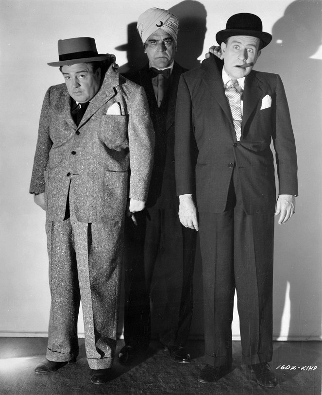 Abbott and Costello Meet the Killer, Boris Karloff - Promo - Lou Costello, Boris Karloff, Bud Abbott