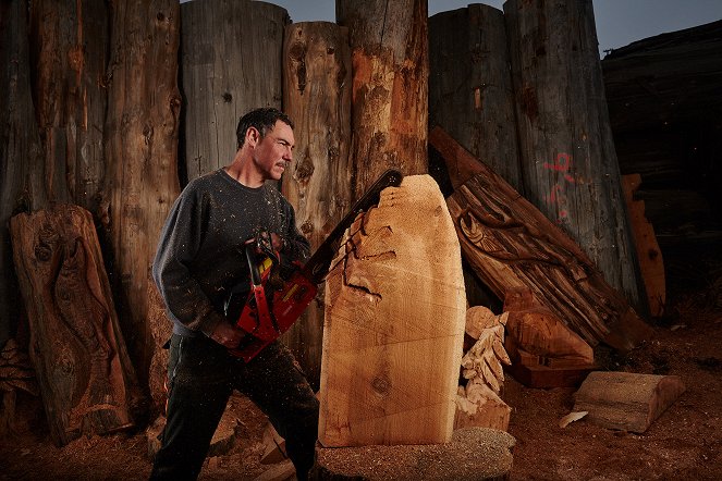 Carver Kings - Holzskulpturen XXL - Werbefoto