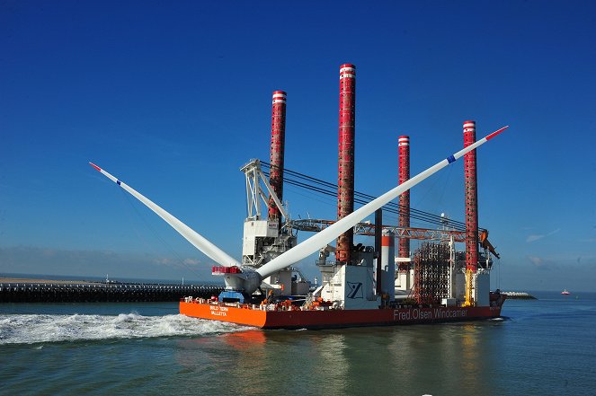 Colossal: Haliade, the largest offshore wind turbine in the world - Photos