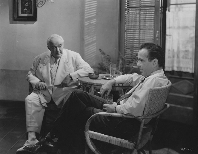 Dobrodružství v Panamě - Z filmu - Sydney Greenstreet, Humphrey Bogart