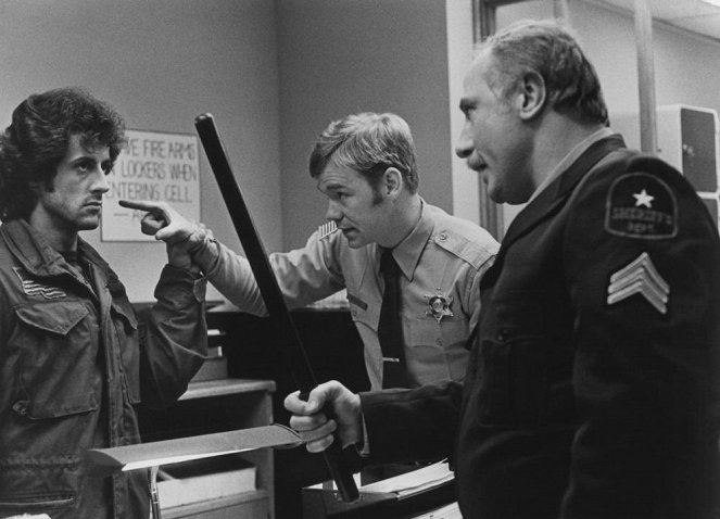 Rambo: Pierwsza krew - Z filmu - Sylvester Stallone, David Caruso, Jack Starrett